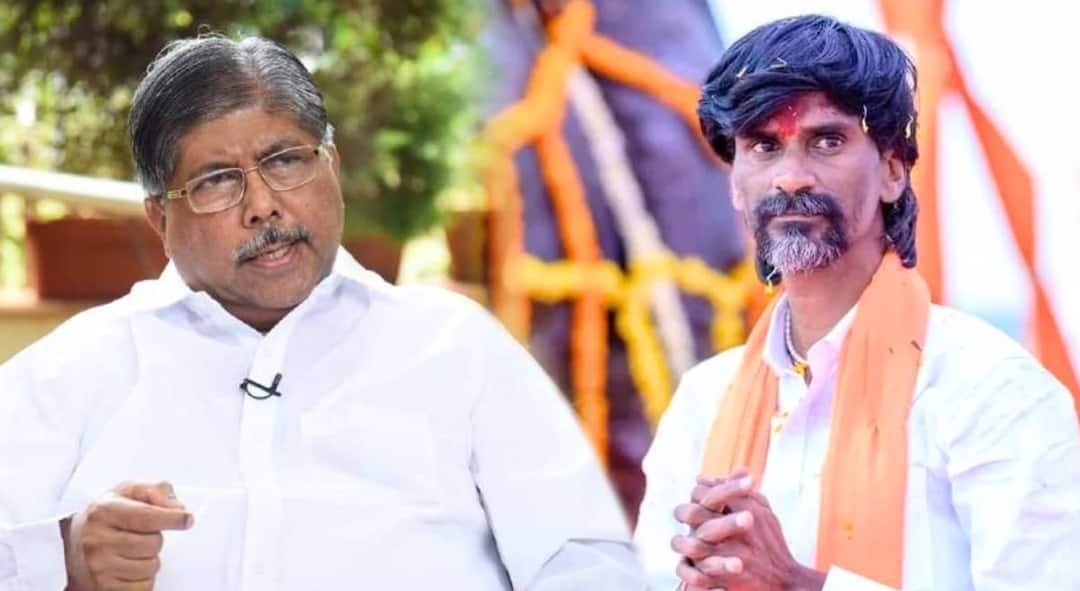 Chandrakant Patil Uday Samant on Manoj Jarange Patil over Mumbai Morcha for Maratha Reservation marathi news Chandrakant Patil : मनोज जरांगे यांनी कागद अन् पेन घेऊन सरकार समोर आरक्षणबाबत चर्चेला बसावं; मंत्री चंद्रकांत पाटील यांचे आवाहन