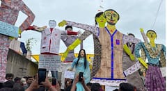 Bhandara News: भंडाऱ्याच्या दिघोरीत मारबतीची 119 वर्षांची परंपरा; मारबत मिरवणुकीत अवघं गावं झालं सहभागी