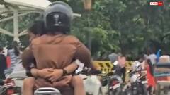 सीएम सिटी में युवाओं के सिर पर चढ़ा सैयारा फिल्‍म का खुमार, चलती बाइक पर रोमांस करता दिखा कपल