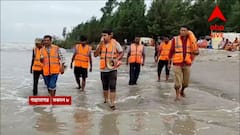 নিম্নচাপের সঙ্গে অমাবস্যার জোড়া ফলা, গঙ্গাসাগরে উত্তাল সমুদ্র; মাইকে সতর্কতার প্রচার