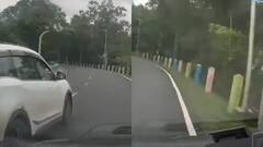 Video: ओवरटेक करने की ये गलती आप न करें, पलक झपकते ही सब खत्म, हादसे का वीडियो वायरल