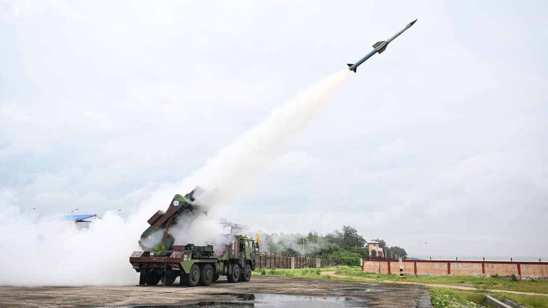 India Tests Maiden Flight Of Indigenous Integrated Air Defence Weapon System | WATCH