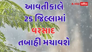 આવતીકાલે 25 જિલ્લામાં વરસાદ તબાહી મચાવશે, 5 જિલ્લામાં ઓરેન્જ તો 17 જિલ્લા યલો એલર્ટ જાહેર, જાણો વેધર અપડેટ