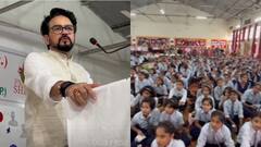 अंतरिक्ष में यात्रा करने वाला पहला कौन था? छात्रों से BJP सांसद अनुराग ठाकुर बोले- भगवान हनुमान