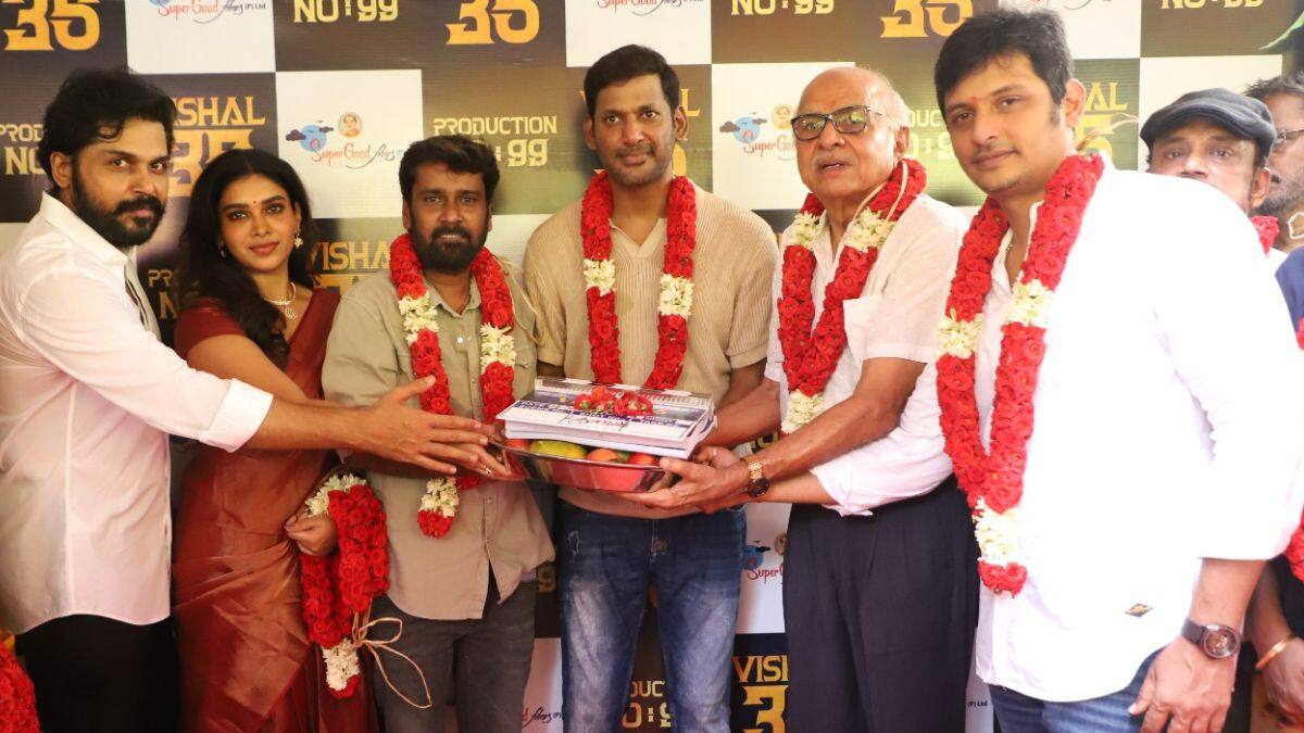 Vishal 35: விஷால் நடிக்கும் படத்தின் டைட்டில் இதானா.. டீசர் மிரட்டலா இருக்கே!