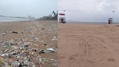 अतिवृष्टीतून निर्माण झालेला 952 टन कचरा हटवला, मुंबईतील समुद्रकिनारे पुन्हा चमकले, पालिकेच्या 380 कर्मचाऱ्यांचा अथक प्रयत्न