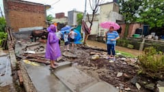 Heavy Rain Hits Jammu & Kashmir, Sahar Khad Bridge Damaged, IMD Warns Of Flash Floods
