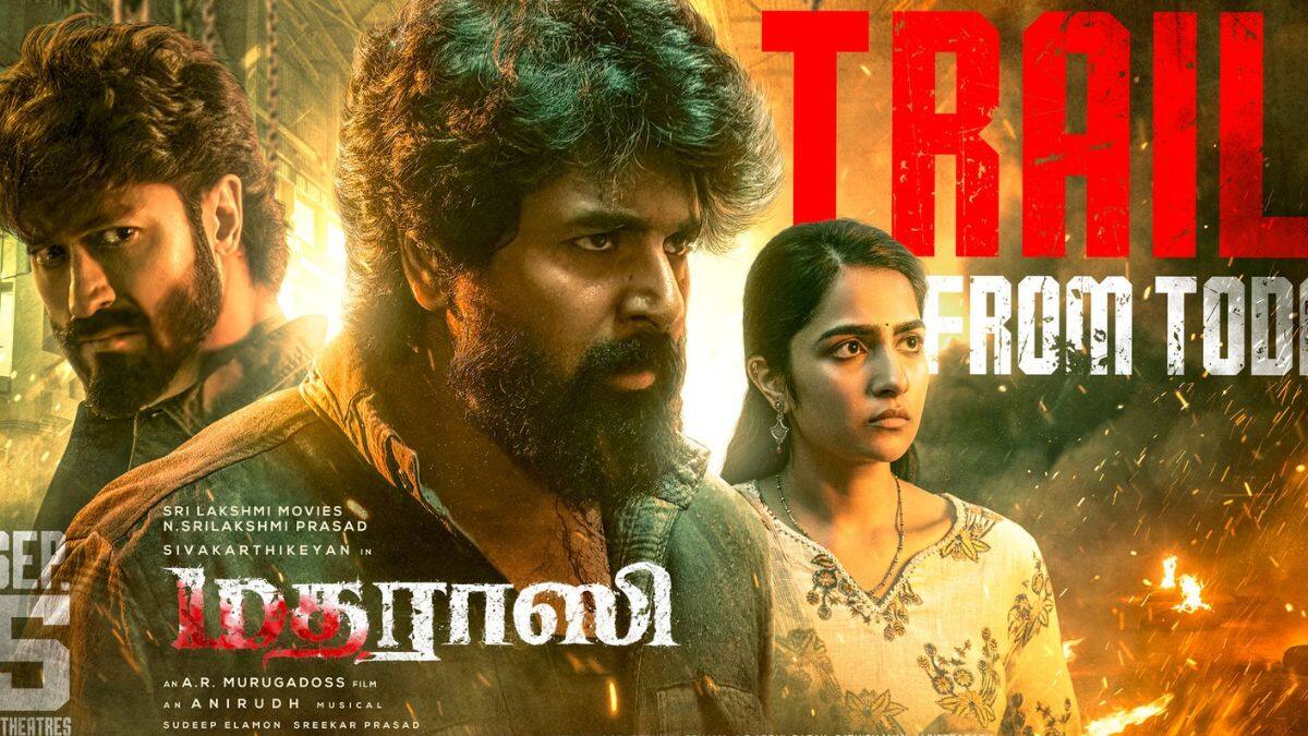 Madharasi Trailer : முழு ஆக்‌ஷன் ஹீரோவாக மாறிய சிவகார்த்திகேயனின்... மதராஸி பட டிரெய்லர் இதோ