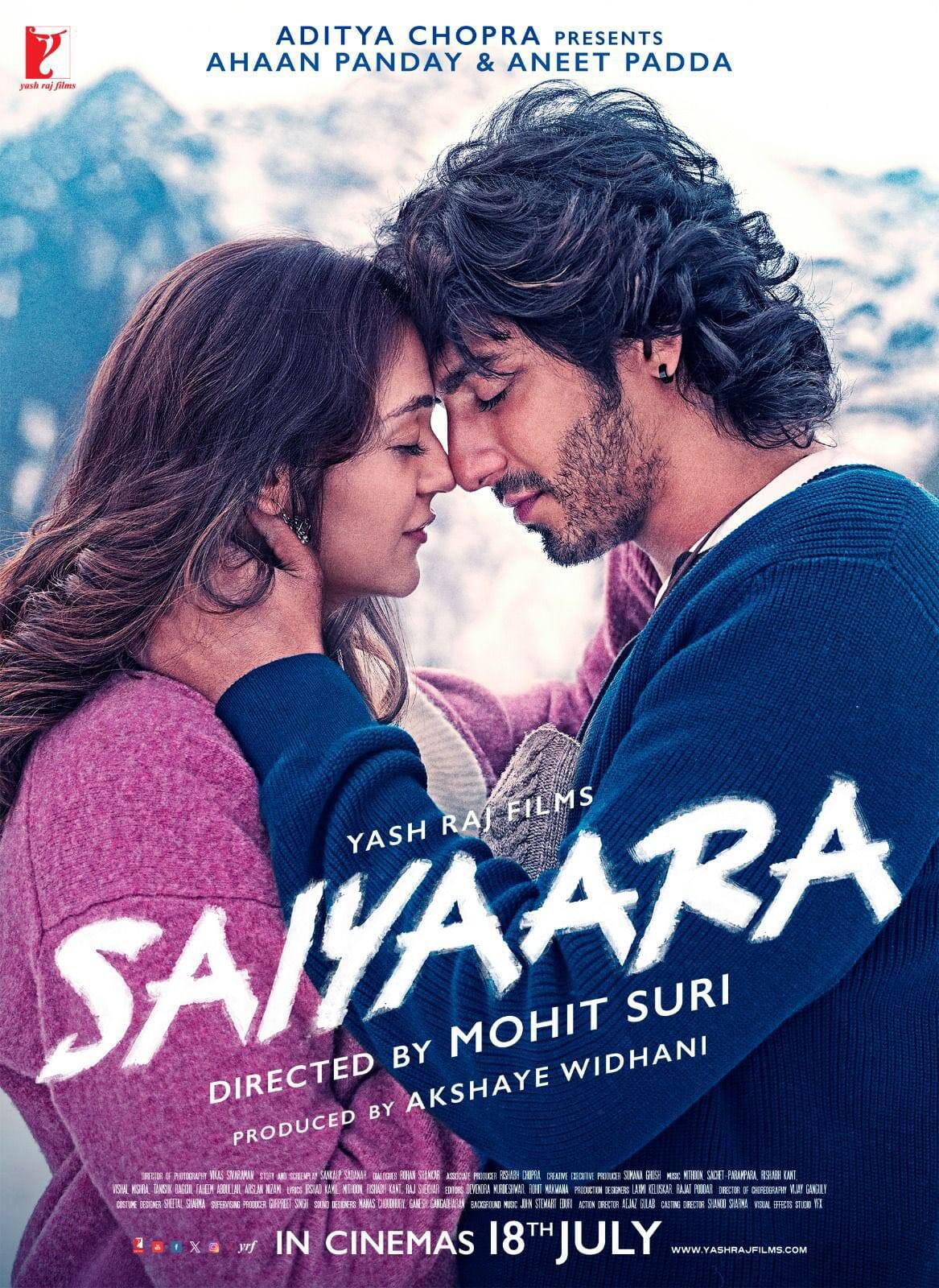 On the second number, Ahaan Pandey and Anit Padda's Syara have made their place. This film shocked everyone with its strong collection. Even after 1 month of release, the film is playing a danka of its name and till now it has collected 555 crores.