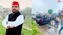 सड़क हादसे में बाल-बाल बचे अखिलेश यादव के विधायक राहुल लोधी, स्टेयरिंग रॉड टूटा तो पलट गई गाड़ी