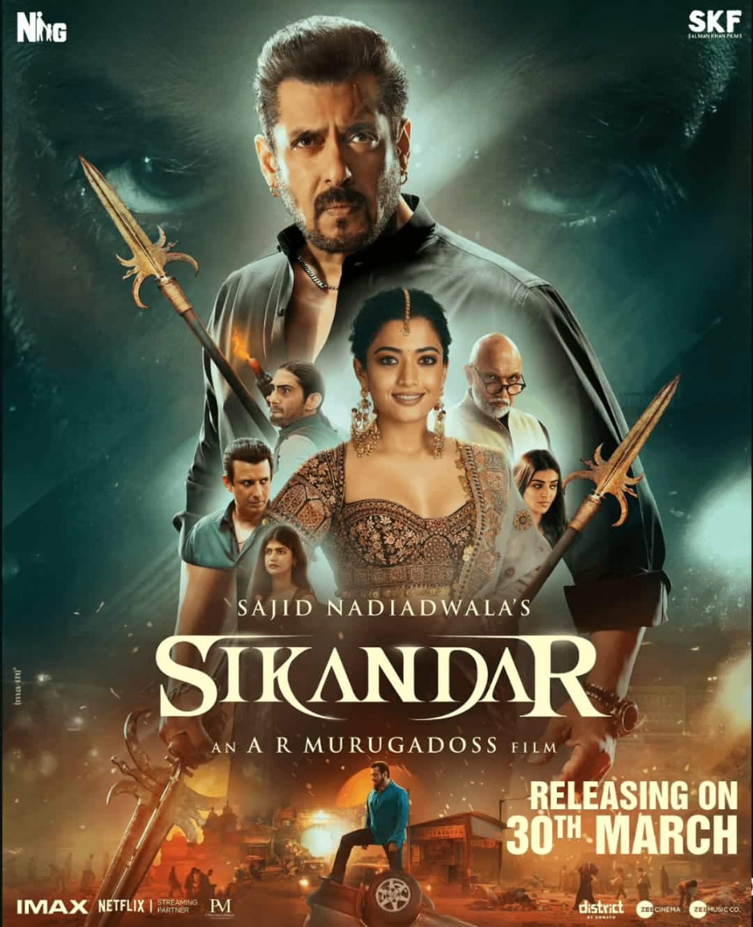 Bhaijaan's film Alexander also impressed people. The pair of Salman Khan and Rashmika Mandana were also appreciated. The film deposited 177 crores in its account.