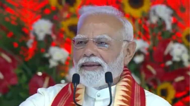 Gujarat Land Of Two Mohans, India Becoming Stronger By Following Their Path: Modi In Ahmedabad Gujarat Land Of Two Mohans, India Becoming Stronger By Following Their Path: Modi In Ahmedabad