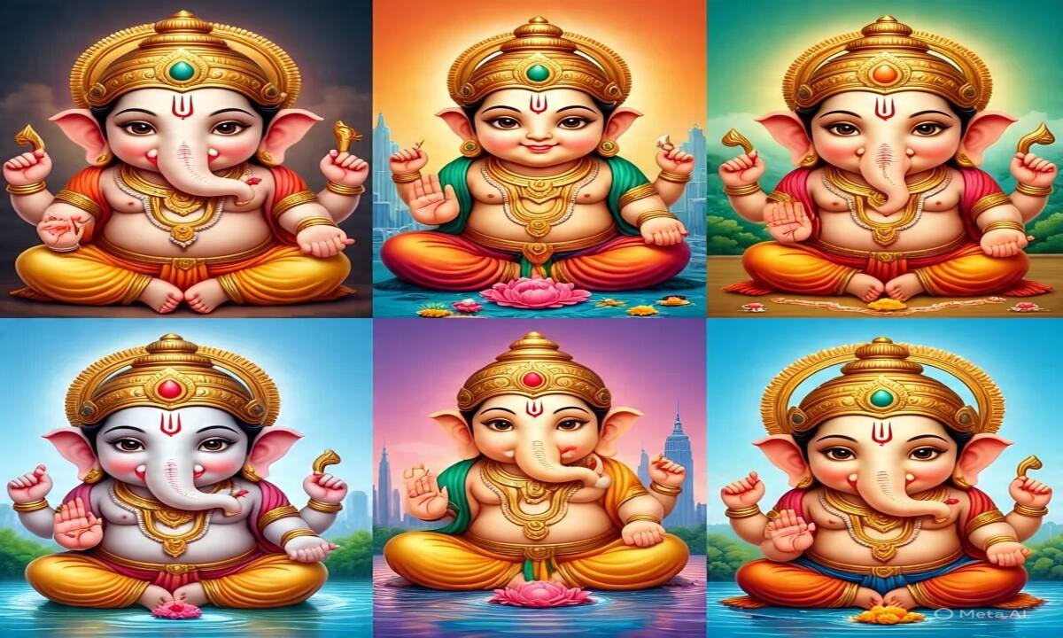 லட்சுமி கணபதி, மகா கணபதி, விஜய கணபதி