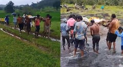 मृत्यूनंतरही मरण यातनाच! दऱ्या खोऱ्यातून अंतयात्रेचा मार्ग काढत पार्थिवावर अंत्यसंस्कार; मुंबईपासून अवघ्या 73 किलोमीटरच्या शहापूरातील घटना