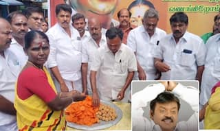 கிராமங்களில் கேப்டன் பிறந்தநாள் கொண்டாட்டம்... முருகன் கோயிலில் சிறப்பு வழிபாடு !