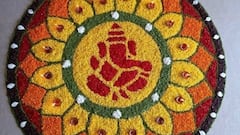 Ganesh Chaturthi 2025: गणेश चतुर्थी पर घर लगेगा बेहद खूबसूरत, ट्राई करें ये आसान और सुंदर रंगोली डिजाइन