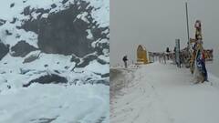 लेह में अगले 24 घंटों में भारी बर्फबारी का अलर्ट, खारदुंग-ला दर्रा बंद, यात्रा जोखिम भरी