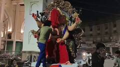 વડોદરામાં ગણેશજીની સવારી પર ઇંડા ફેંકાતા લોકોમાં રોષ: શાંતિ ડહોળવાના પ્રયાસ બાદ 7 શંકાસ્પદોની અટકાયત