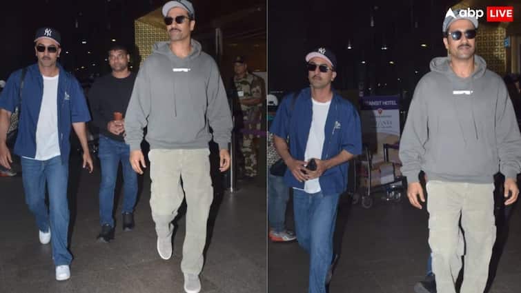 'लव एंड वॉर' की शूटिंग खत्म कर साथ लौटे विक्की कौशल और रणबीर कपूर, एयरपोर्ट पर दोनों स्टार्स ने अपने लुक से चुरा लिया दिल