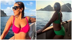 Neha Dhupia Sets Instagram On Fire With Bold Bikini Pictures From Yacht Holiday In Italy