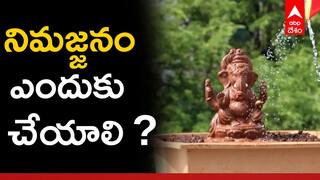Vinayaka Chavithi 2025 | వినాయక నిమజ్జనం వెనకున్న పర్యావరణ రహస్యం ఇదే | ABP Desam