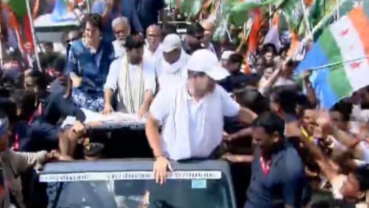 कांग्रेस सांसद प्रियंका गांधी वाड्रा आज पहली बार बिहार के सुपौल में जारी वोटर अधिकार यात्रा में शामिल हुईं. उनकी मौजूदगी से कार्यकर्ताओं और समर्थकों में नया उत्साह देखने को मिला.
