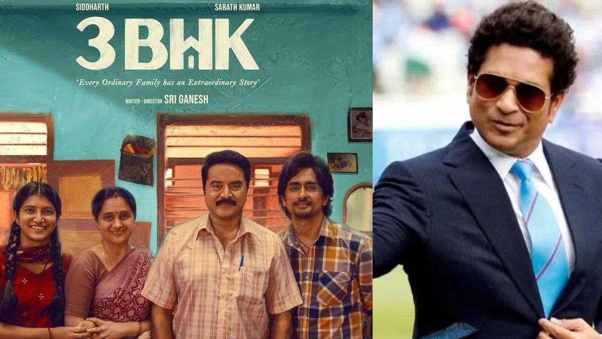 3BHK படம் பார்த்த சச்சின் டெண்டுல்கர்...என்ன சொல்லியிருக்கார் தெரியுமா!