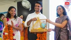 लखनऊ: स्कूल पहुंचे अंतरिक्ष यात्री शुभांशु शुक्ला, कहा- 'घर लौट आया हूं'