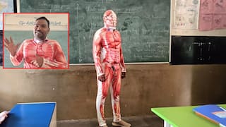 Best Teaching Skills: క్లాస్ అర్థమయ్యేలా చెప్పడానికి స్పెషల్ సూట్.. సార్ పాఠం వింటే బుర్రలోకి వెళ్లిపోవాల్సిందే