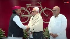 बात हार या जीत की नहीं है... लखनऊ पहुंचे INDIA अलायंस के VP कैंडिडेट BS रेड्डी का सपा चीफ ने यूं किया स्वागत