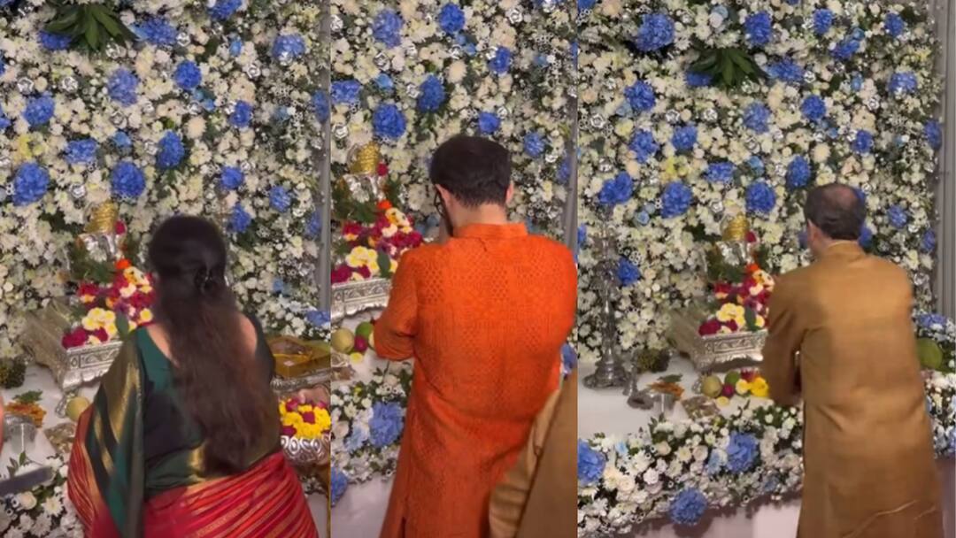 Uddhav Thackeray visit Raj Thackeray Ganpati: गणपती बाप्पाने ठाकरे बंधूंना पुन्हा एकत्र आणलं, उद्धव ठाकरे शिवतीर्थवर, दुपारी एकत्र जेवणार Uddhav Thackeray visit Raj Thackeray Shivtirthe residence for Ganesh Utsav 2025 Ganpati at Dadar Mumbai Uddhav Thackeray visit Raj Thackeray Ganpati: गणपती बाप्पाने ठाकरे बंधूंना पुन्हा एकत्र आणलं, उद्धव ठाकरे शिवतीर्थवर, दुपारी एकत्र जेवणार