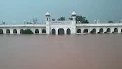 Gurdwara Darbar Sahib Submerged As Floods Inundate Kartarpur Corridor In Pakistan; Over 100 People Stranded