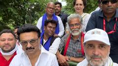 ‘Those Who Insult Biharis, Made Star Campaigners’: BJP Slams Congress-RJD As Stalin, Revanth Reddy Join Bihar Yatra