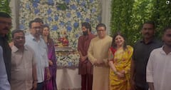 GANESH CHATURTHI 2025 : राज ठाकरे यांनी त्यांच्या सुरक्षा रक्षक आणि सर्व हाऊस स्टाफ सोबत ही फोटो सेशन केले