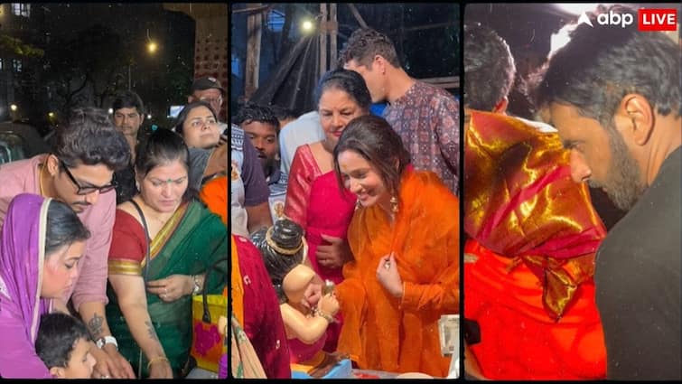 Ganesh Chaturthi 2025: सोनू सूद से भारती सिंह और अंकिता लोखंडे तक, पूरी श्रद्धा और भक्ति के साथ सेलेब्स ने किया बप्पा का स्वागत