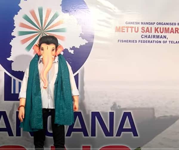 Revanth Reddy Ganesh Idol Row: హైదరాబాద్‌లో వివాదంగా మారిన రేవంత్ రెడ్డి రూపంలో గణపతి-పోలీసులకు రాజాసింగ్ ఫిర్యాదు