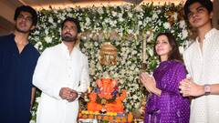सोनू सूद ने फैमिला के साथ मनाई गणेश चतुर्थी, गणपति बप्पा की आरती करते दिखे बड़े बेटे ईशांत सूद