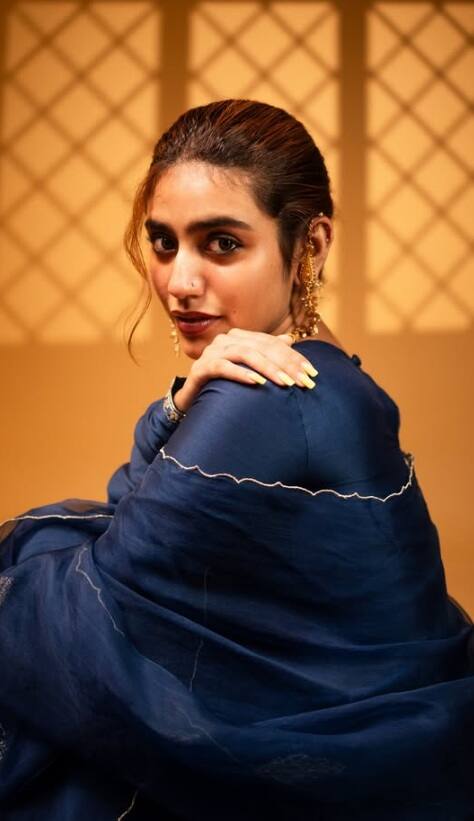 ઇન્ટરનેટ પર ફરી છવાઇ આંખ મારીને રાતોરાત ફેમસ બનેલી  પ્રિયા