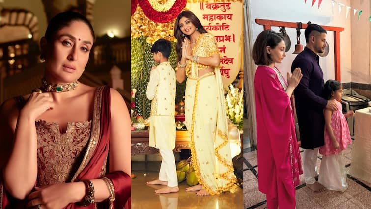 Ganesh Chaturthi 2025: बप्पा के रंग में रंगा बॉलीवुड, करीना कपूर से शिल्पा शेट्टी तक ने खास अंदाज में दी गणेश चतुर्थी की शुभकामनाएं