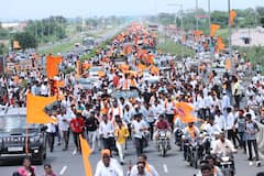 Manoj Jarange : मराठ्यांचे आग्यामोहोळ! मनोज जरांगेंच्या रॅलीत किती माणसे? पाहा Drone Photo