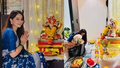 Nirmala Shubham Nawale : सरपंच मॅडमच्या घरी बाप्पाचं आगमन, इन्स्टाग्रामवर शेअर केले फोटो