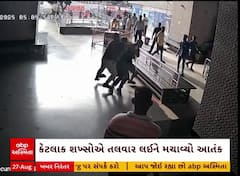 Mehsana Crime : કડીમાં ગુંડારાજ, યુવક પર હથિયારો સાથે 5 શખ્સોનો જીવલેણ હુમલો, સામે આવ્યા સીસીટીવી