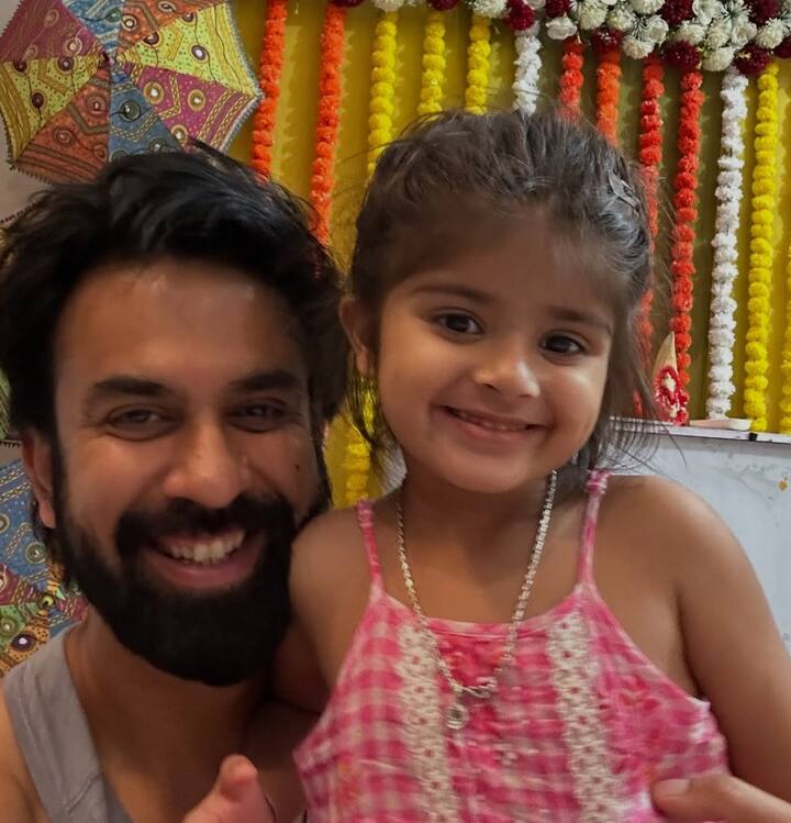 While sharing photos with Jiana, Rajiv wrote- Always Papa's Little Princess.