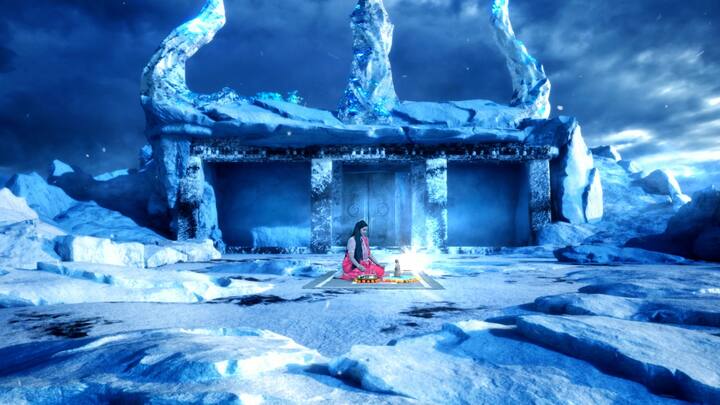 गणेश महादेवांकडे प्रेमाने विचारतो 