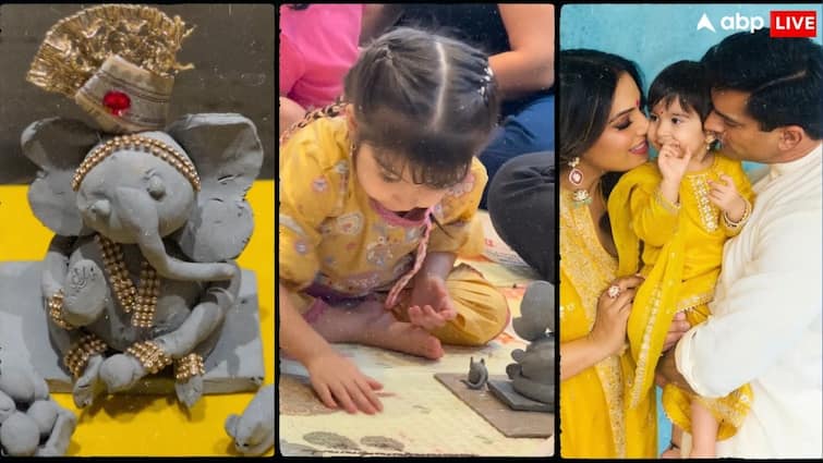 Ganesh Chaturthi 2025: बिपाशा बसु की नन्ही बेटी देवी ने अपने हाथों से बनाई गणेश की मूर्ति, एक्ट्रेस ने शेयर किया दिल छू लेने वाला Video