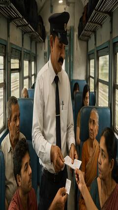 ट्रेनमध्ये तिकीट तपासनीस यांना किती पगार मिळतो?