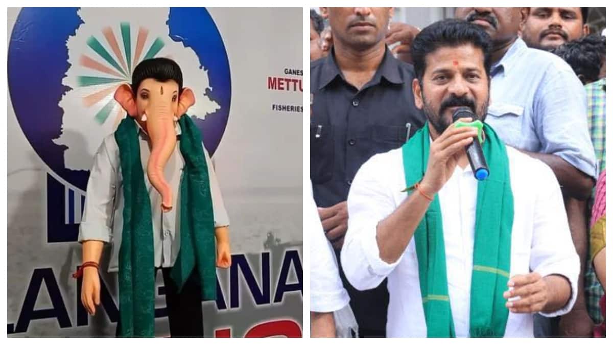 Revanth Reddy Ganesh Idol Row: హైదరాబాద్‌లో వివాదంగా మారిన రేవంత్ రెడ్డి రూపంలో గణపతి-పోలీసులకు రాజాసింగ్ ఫిర్యాదు