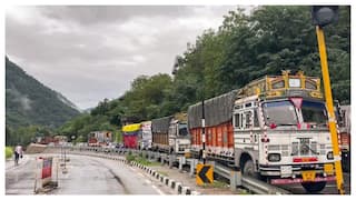 Trucks Stuck In 50-Km Jam On Chandigarh-Kullu Highway, Apples Worth Crores Rotting