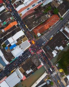 Photo : 'थायलंड'च्या प्रती दगडूशेठच्या पहिल्या गणेशोत्सवाची ड्रोन झलक!