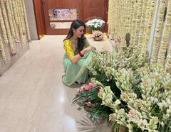 अकेले दुल्हन बनकर पूजा करती दिखीं बॉलीवुड एक्ट्रेस, तलाक की खबरों को मिली नई हवा